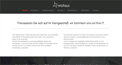 Desktop Screenshot of netzhaus.ag